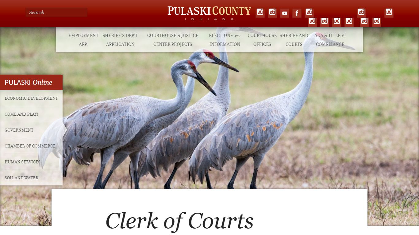 Clerk of Courts | Government | Pulaski Online
